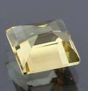 Marvelous 5.33ct princess cut Citrine