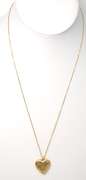 14KT Heart Locket & Chain