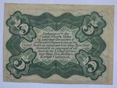 5 Cen Gem Unc 3rd Issue Fractional Currency Note