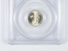 MS67 FB 1940-D Mercury Silver Dime - CAC - Graded PCGS