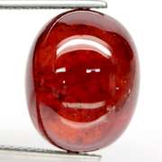 Ravishing 14.09ct untreated garnet cabochon