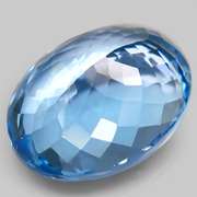 Impressive 25.44ct top Swiss blue Topaz
