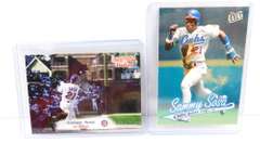 2 Sammy Sosa Baseball Cards