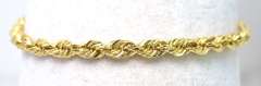 Men's 14KT Rope Style Bracelet