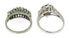 Lot of 2 Gemstone rings