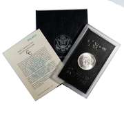 1883 CC GSA Unc  Morgan Dollar Box And Paper