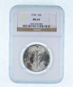 MS65 1945 Walking Liberty Half Dollar - Graded NGC