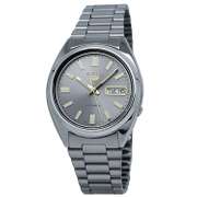 Seiko Automatic Grey Dial Stainless Steel Men's Watch