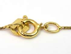 Elegant Graduating Diamond Necklace in 14KT Yellow Gold