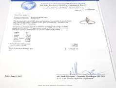 Large Marquise Diamond Solitaire Ring, 14KT