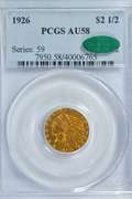 Gorgeous 1926 $2.50 Indian Gold Piece. PCGS AU58 CAC