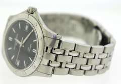 Raymond Weil Stainless Steel Black Dial Watch