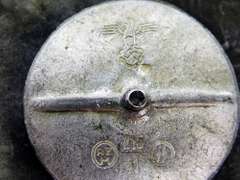 German Nazi Versuchsstelle Experimental Station Badge
