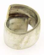 Modern Group Lot of 3 Sterling Silver Rings