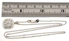 Darling Diamond Pendant Necklace in 14K WG