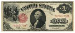 Nice Series of 1917 Large Size $1 Legal Tender Note