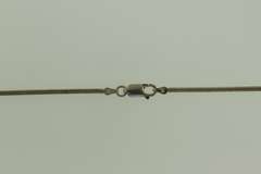 Italian Sterling Silver lariat Necklace