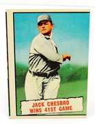 1961 Jack Chesbro Wins 41st Game Baseball Card