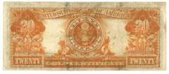 Nice Series of 1922 Large Size $20 Gold Certificate