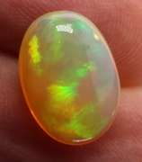 Remarkable 4.36ct wide block patterned Opal