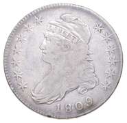 1809 Capped Bust Half Dollar