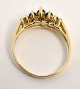 Stylish Marquise Sapphire Ring