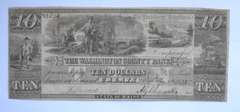 $10 Washington County Calams Maine Note