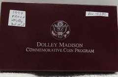 1999 PRF Dolley Madison Sil Dol Sil Dol
