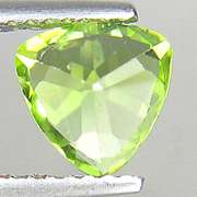 Radiant spring green 1.38ct untreated Peridot