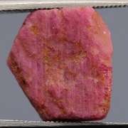 Unheated 9.87ct collectors uncut Brazilian Ruby