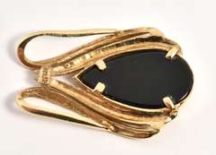 Bold Black Onyx Slider/Pendant