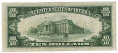 Very nice 1934-A Series $10 North Africa Silver Cert