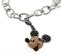 Swarovski Toggle Bracelet w Mickey Mouse Charm
