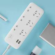 6AC Socket + 2 USB Output Power Strip 18W