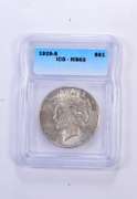 MS63 1925-S Peace Silver Dollar - Graded ICG