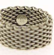 Tiffany & Co Somerset Mesh Ring