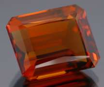 Ravishing 30.65ct top Madeira created Citrine