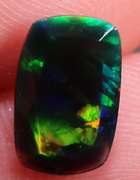 Mixed honey comb block patterned 1.58ct Black Opal