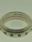 Sterling Silver Spinning Wheel Ring