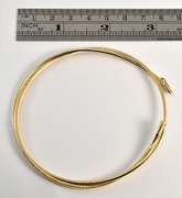 Popular 14k Omega Necklace