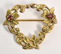 Nice Vintage 14k Floral Brooch