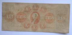 $ 10 Bank Of Columbus Georgia 1856 Series Note