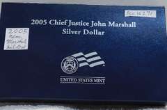 2005 Unc John Marshall Silver Dol
