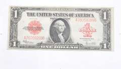 1923 $1.00 United States - Red Seal - Large Note