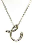 Tiffany & Co Elsa Peretti Leatther C Necklace