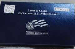 2004 Unc Lewis & Clark Silver Dollar