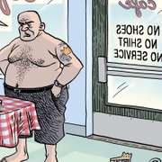 No Service by Bizarro