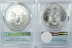 PCGS MS70 FIRST STRIKE 2019 & 2020 $1 Silver Eagles