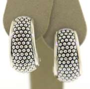 Lagos Signature Caviar Hoop Earrings