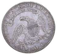 1823 Capped Bust Half Dollar